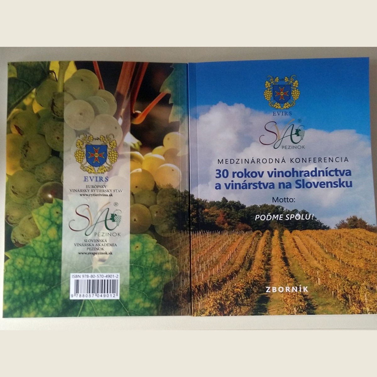 Zborník – Medzinárodná konferencia 30 rokov vinohradníctva a vinárstva na Slovensku